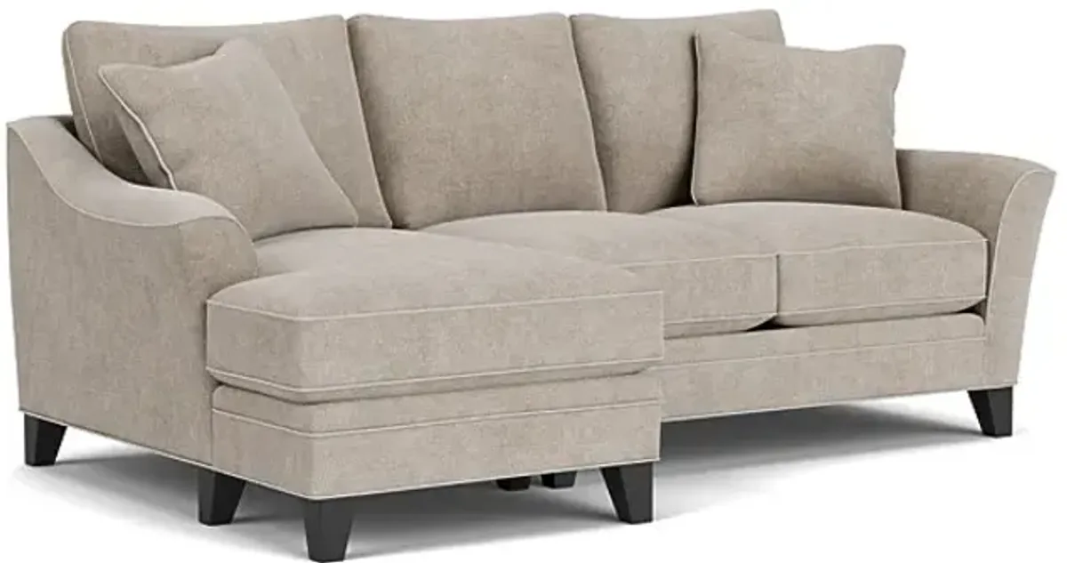 Demi Pebble 2-Piece Sectional with Left Arm Facing Chaise