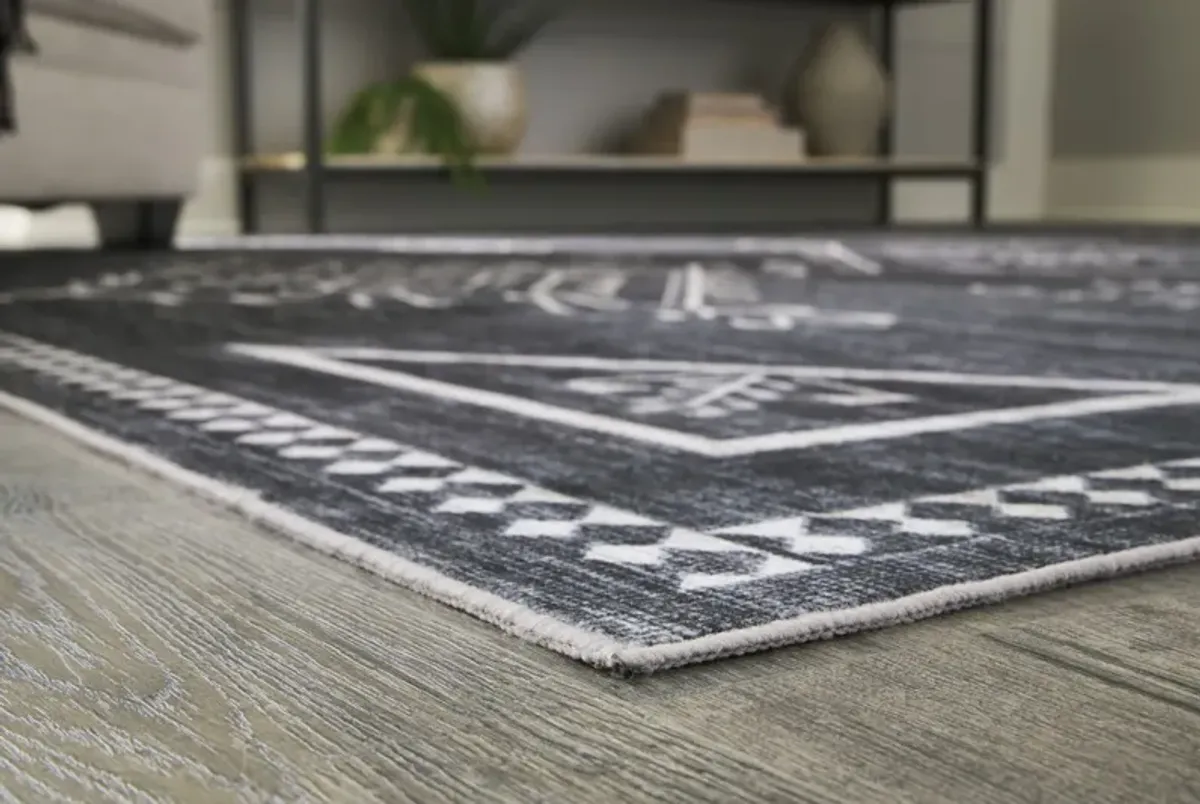 Arloman 7'7" x 9'8" Washable Rug