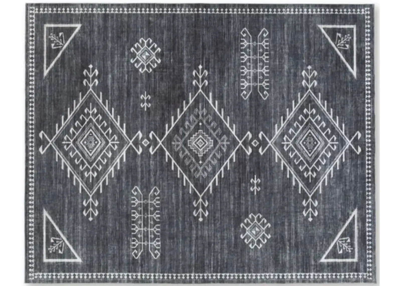 Arloman 7'7" x 9'8" Washable Rug