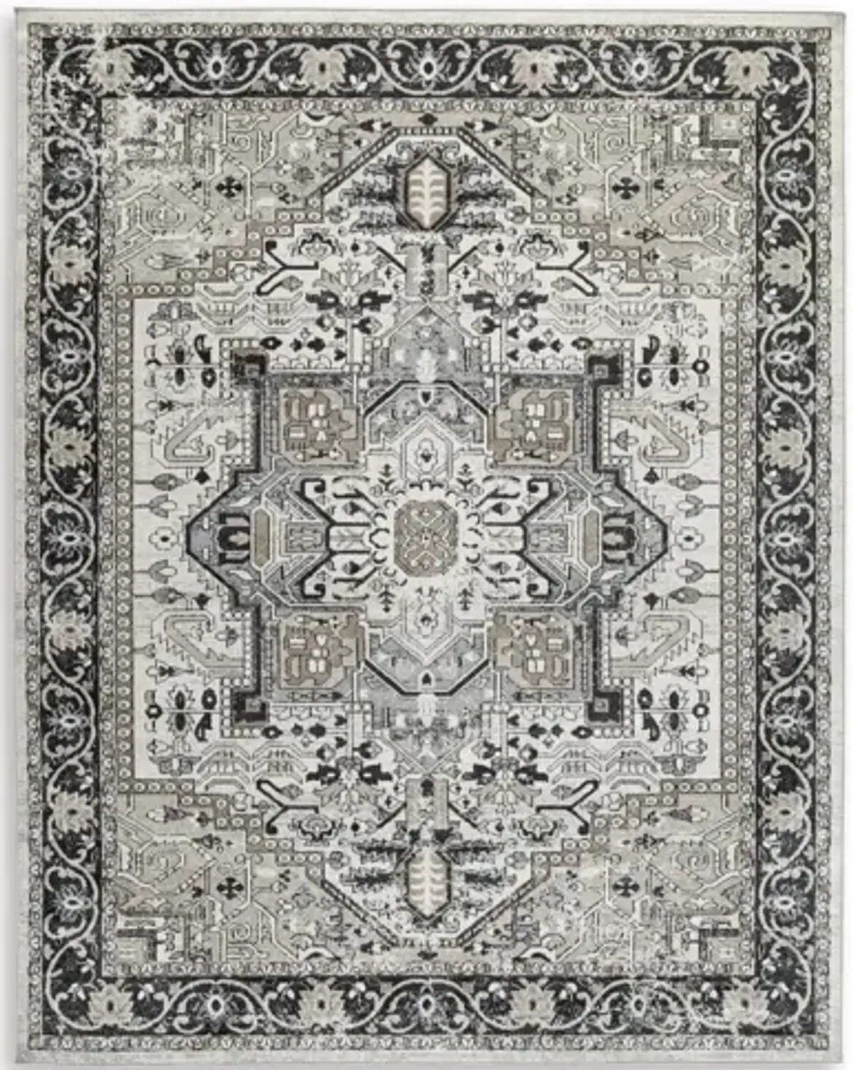 Gregmoore 5'2" x 6'10" Washable Rug