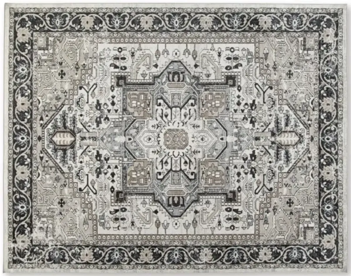 Gregmoore 5'2" x 6'10" Washable Rug