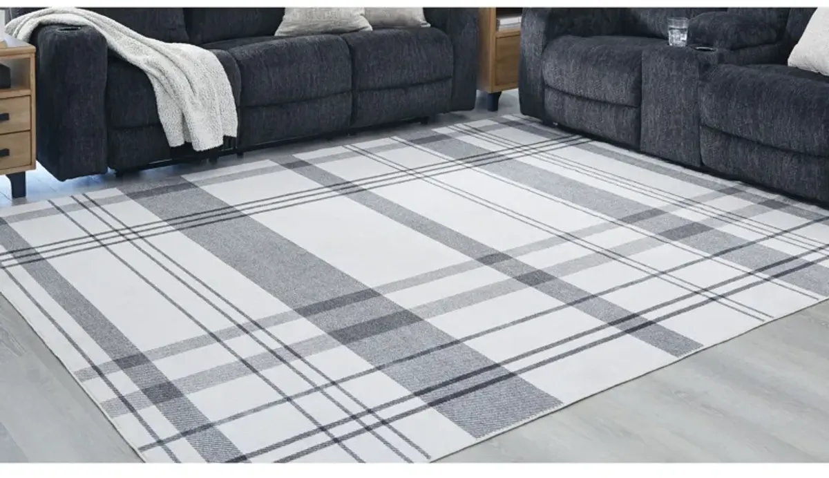 Kaidlow 7'7" x 9'8" Washable Rug