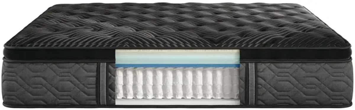 Beautyrest Black® Series 1 Plush Pillow Top Innerspring Queen 14.5" Mattress