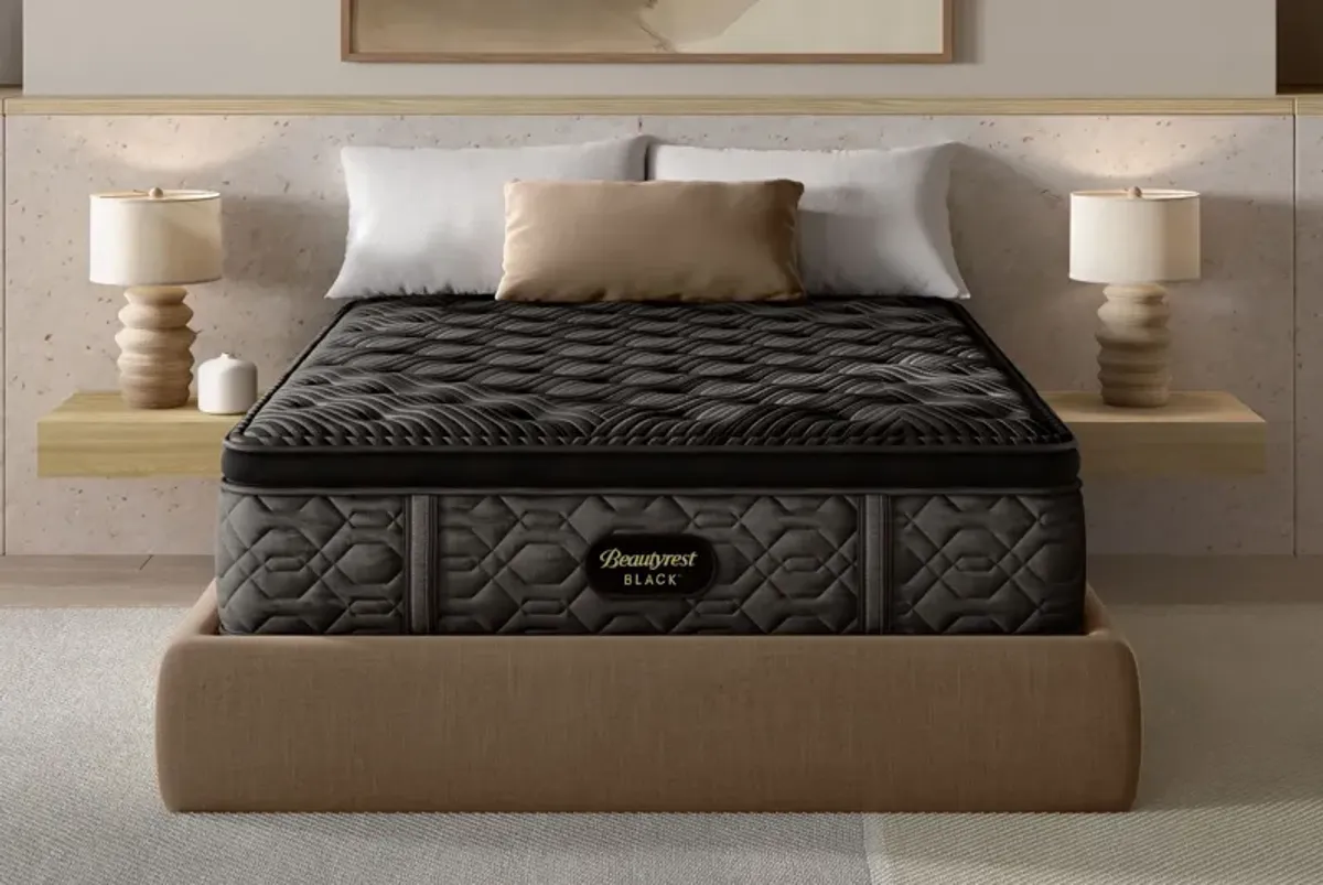 Beautyrest Black® Series 1 Plush Pillow Top Innerspring Queen 14.5" Mattress