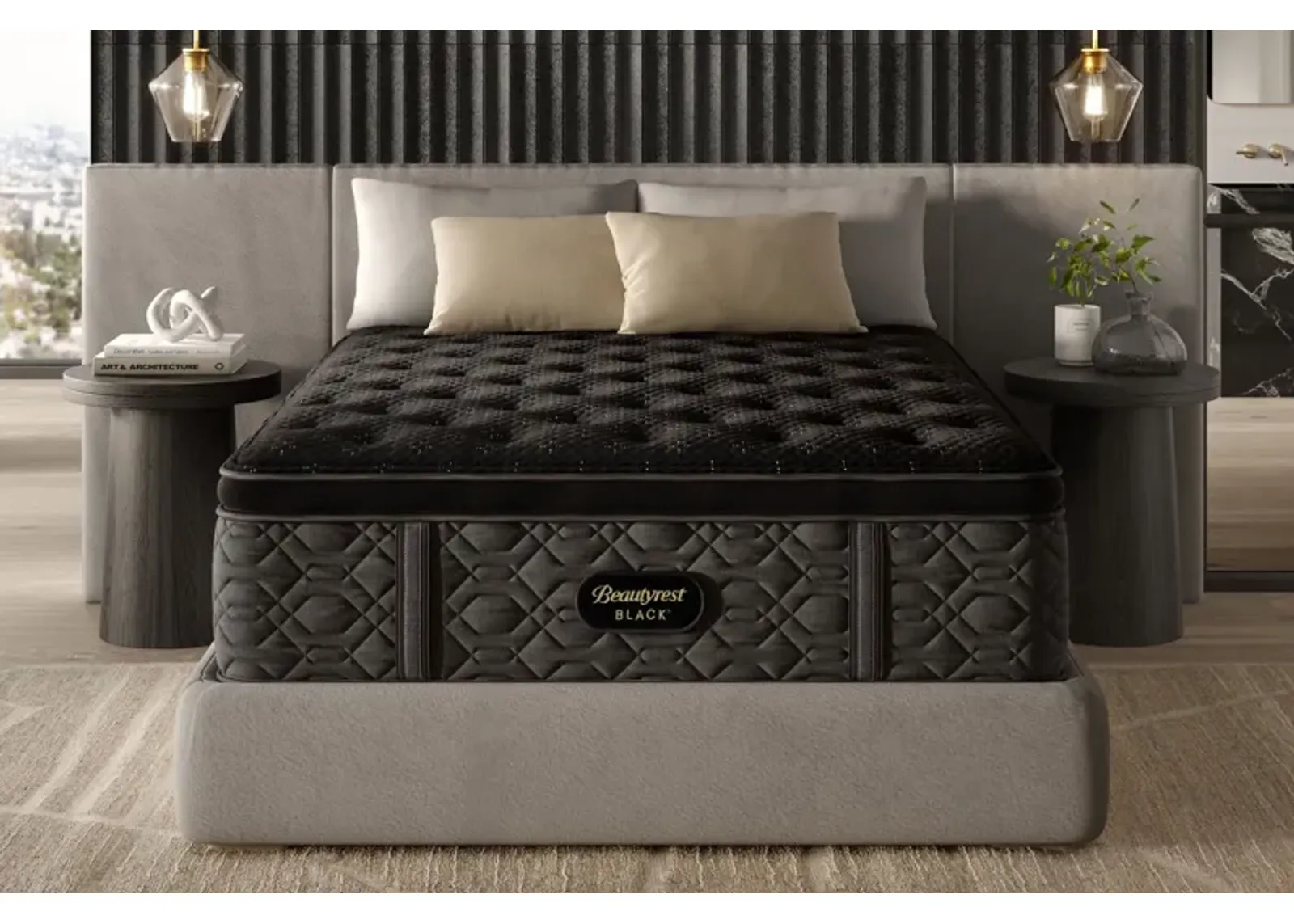 Beautyrest Black® Series 3 Medium Pillow Top Innerspring Queen 16.25" Mattress