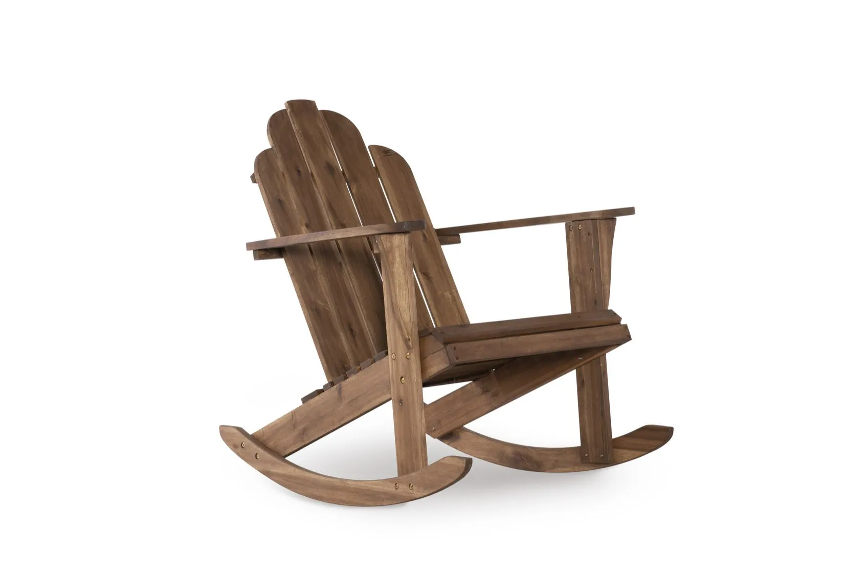 Adirondack Brown Rocking Chair