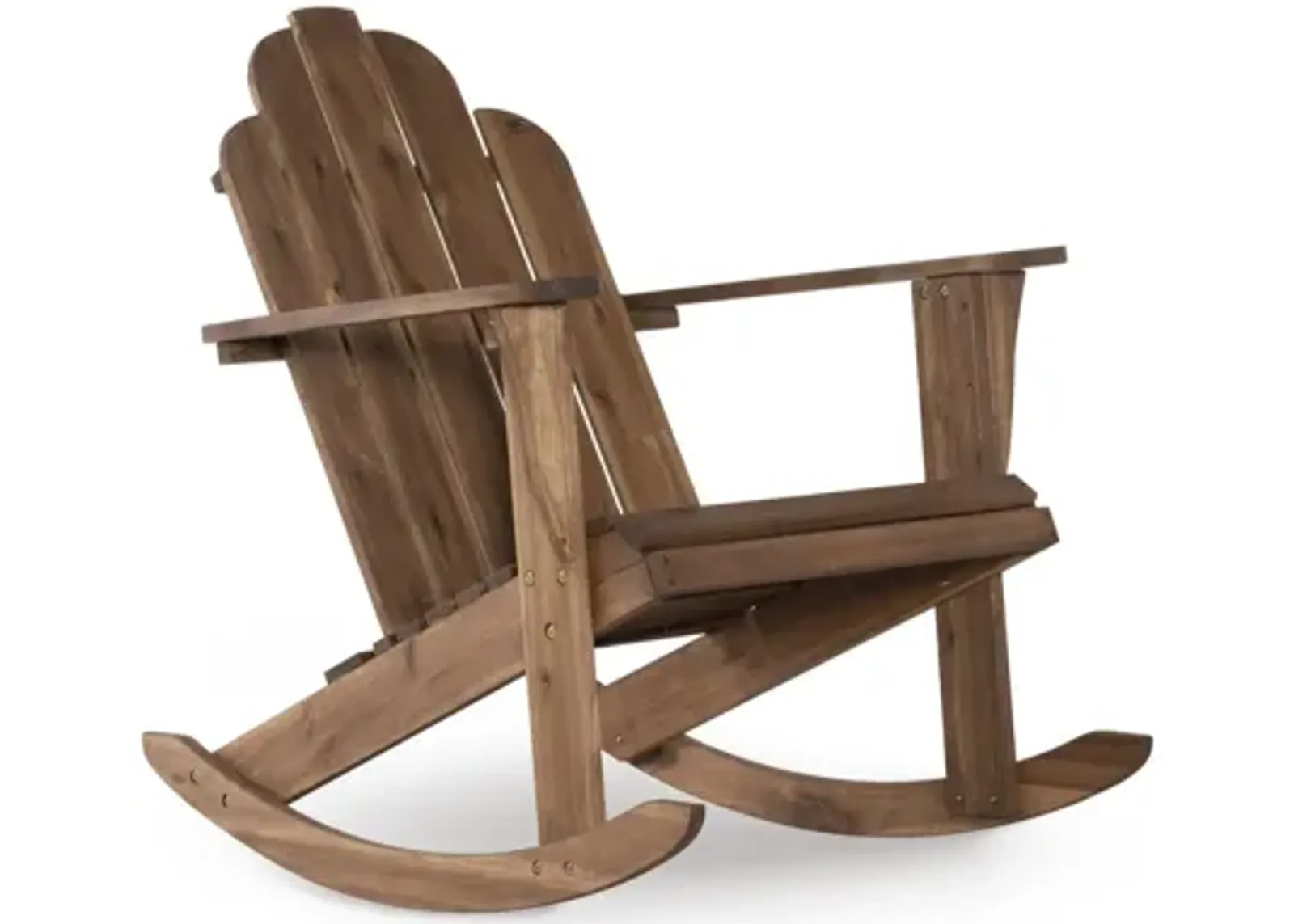 Adirondack Brown Rocking Chair