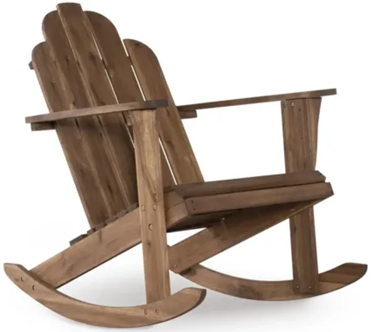 Adirondack Brown Rocking Chair