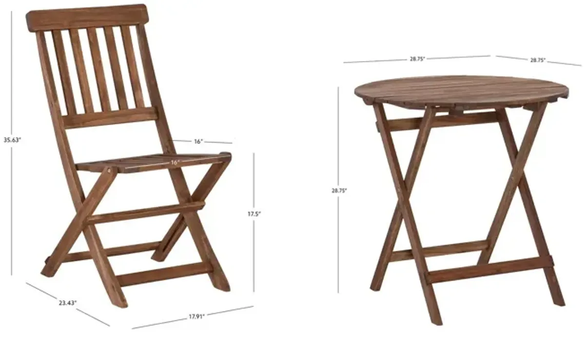 Catalan Three Pc Bistro Set