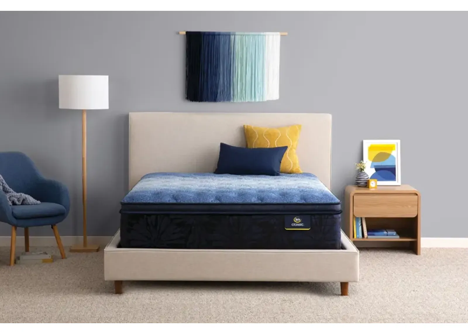 Serta Classic Triumph Plush Pillow Top Queen Mattress