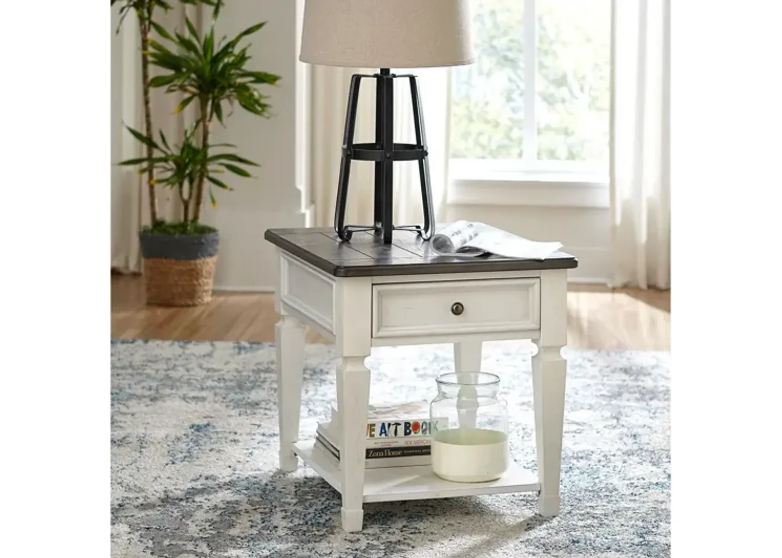 Allyson Drawer End Table