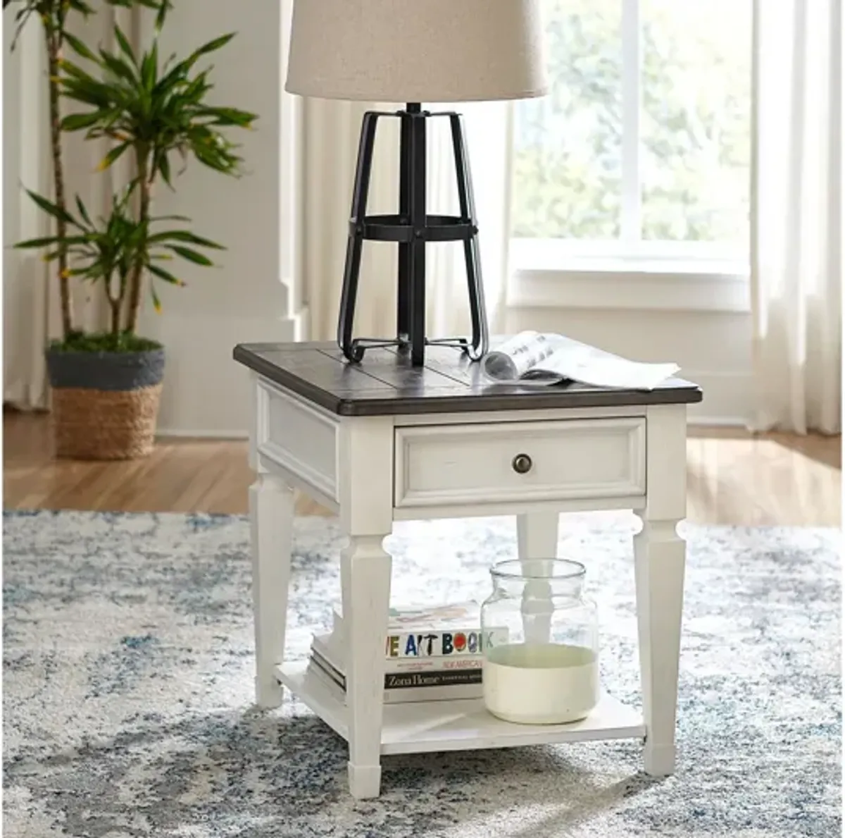 Allyson Drawer End Table