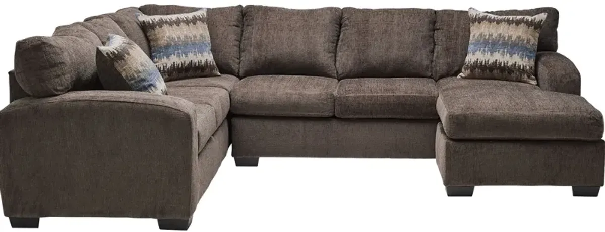 Kingston 2-Piece Sectional with Right Arm Facing Chaise