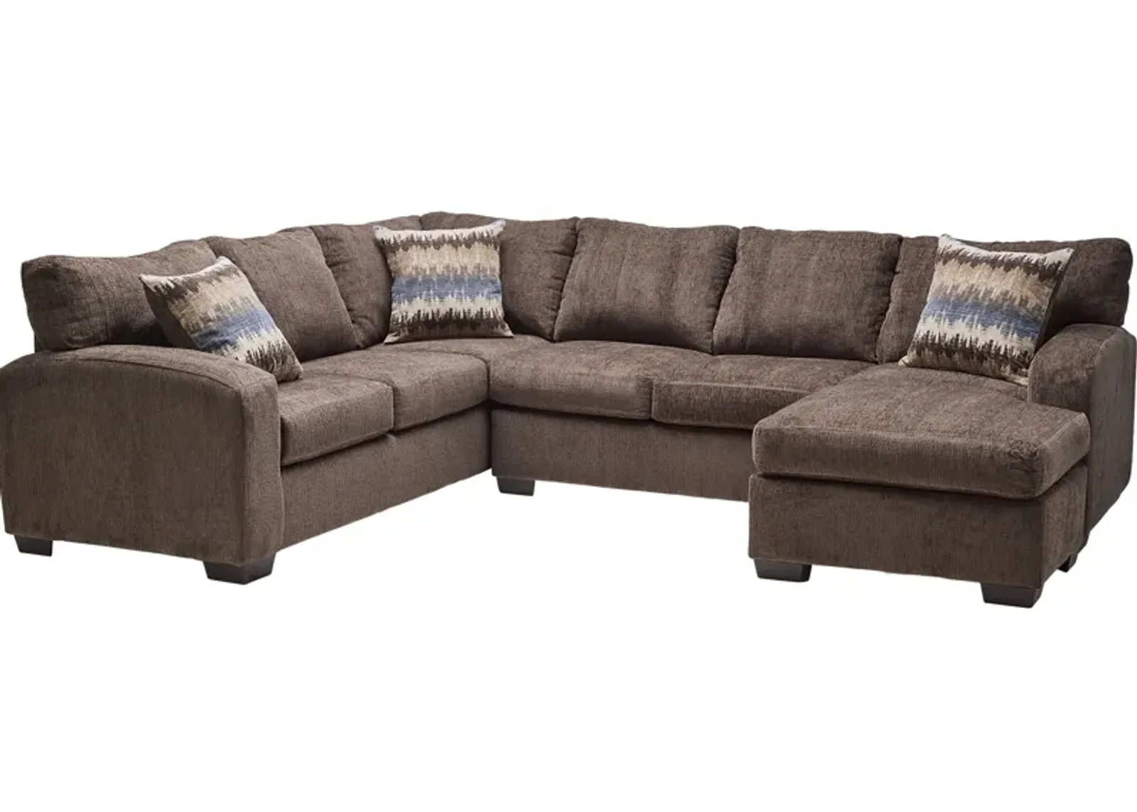 Kingston 2-Piece Sectional with Right Arm Facing Chaise