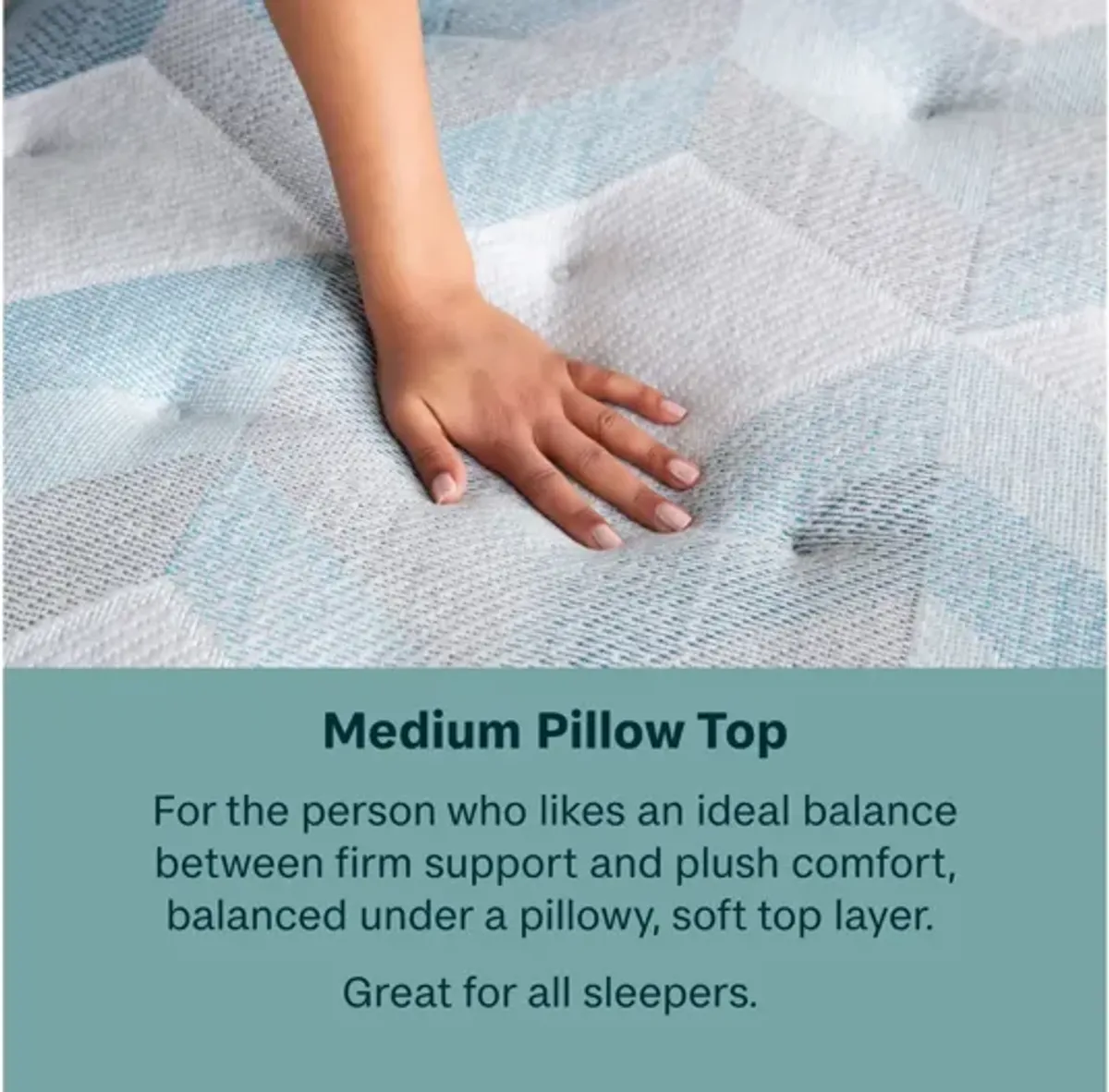 Beauty Sleep® Peaceful Morning Medium Pillowtop Twin 14.25" Mattress