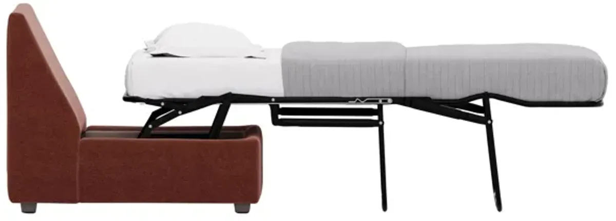 ModularOne Merlot Armless Full Sleeper