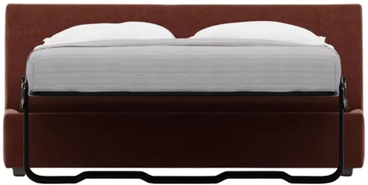 ModularOne Merlot Armless Full Sleeper