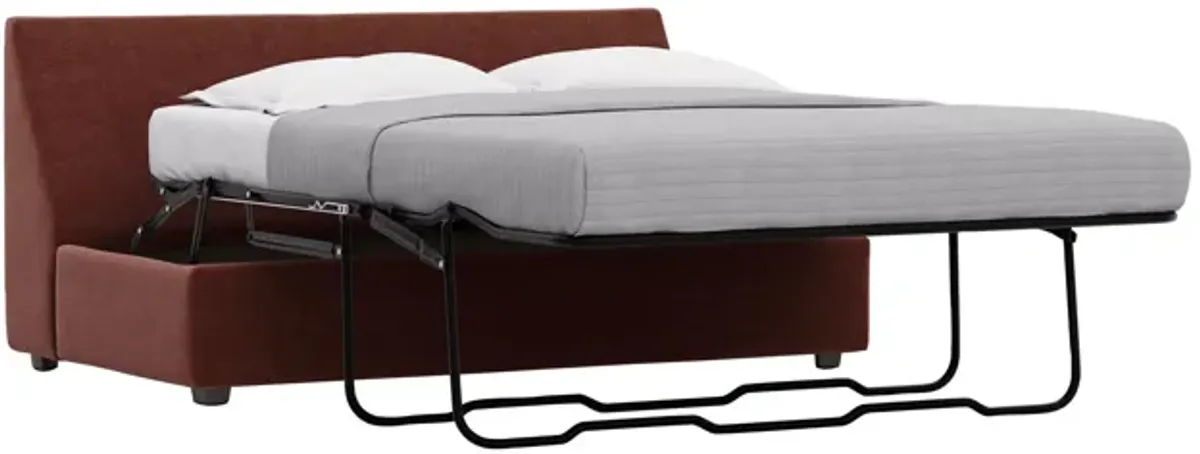 ModularOne Merlot Armless Full Sleeper