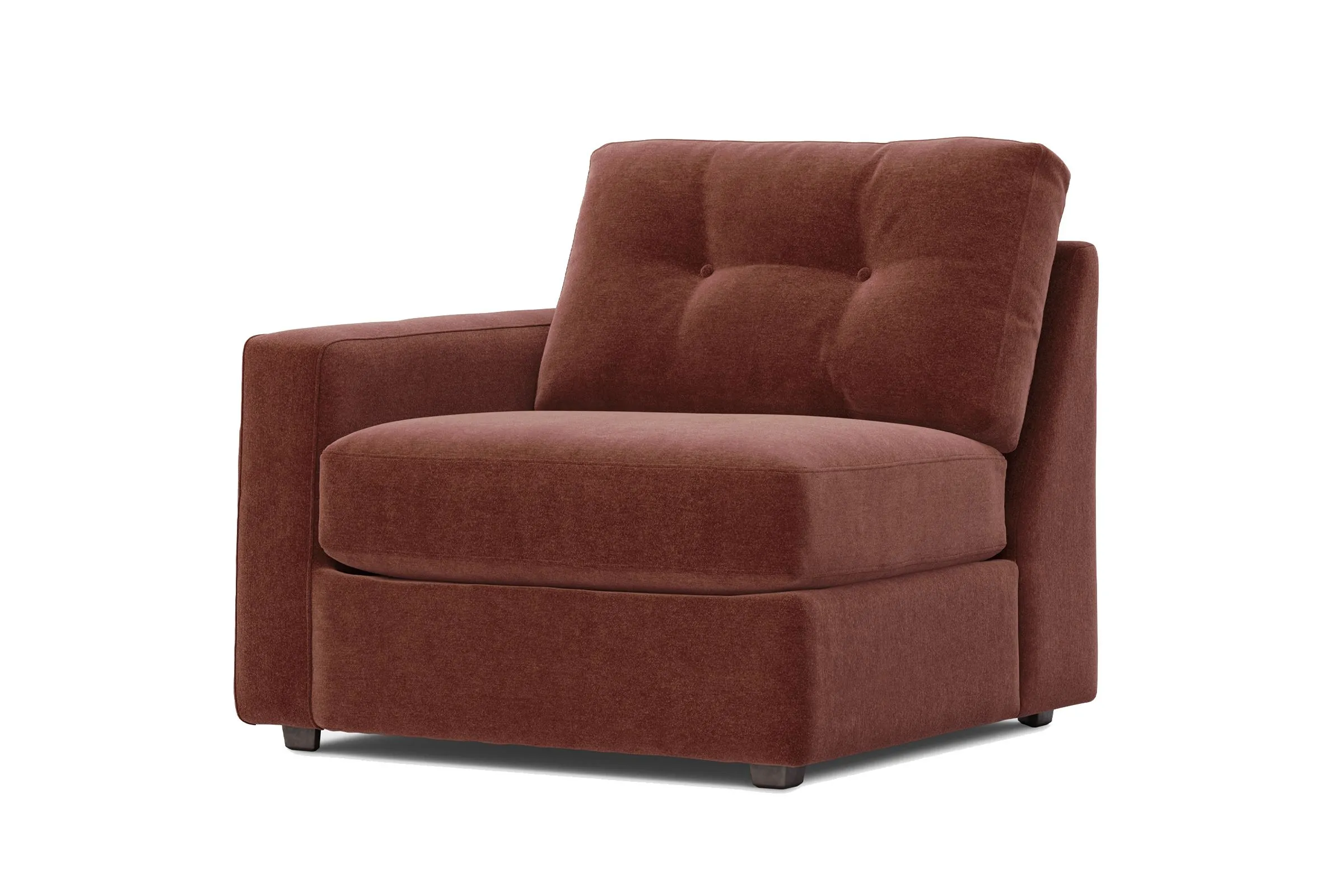 ModularOne Merlot Left Arm Facing Chair