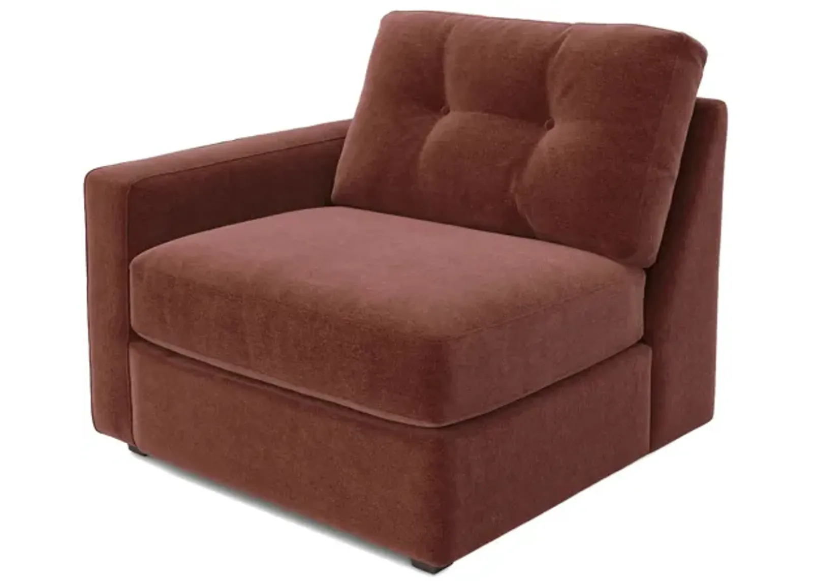 ModularOne Merlot Left Arm Facing Chair