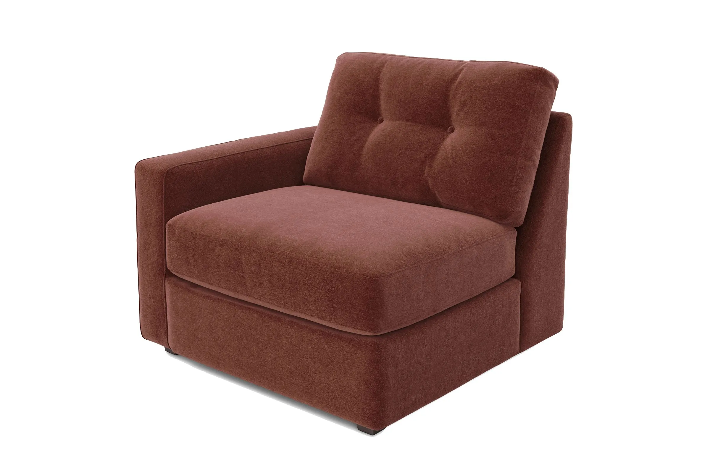 ModularOne Merlot Left Arm Facing Chair