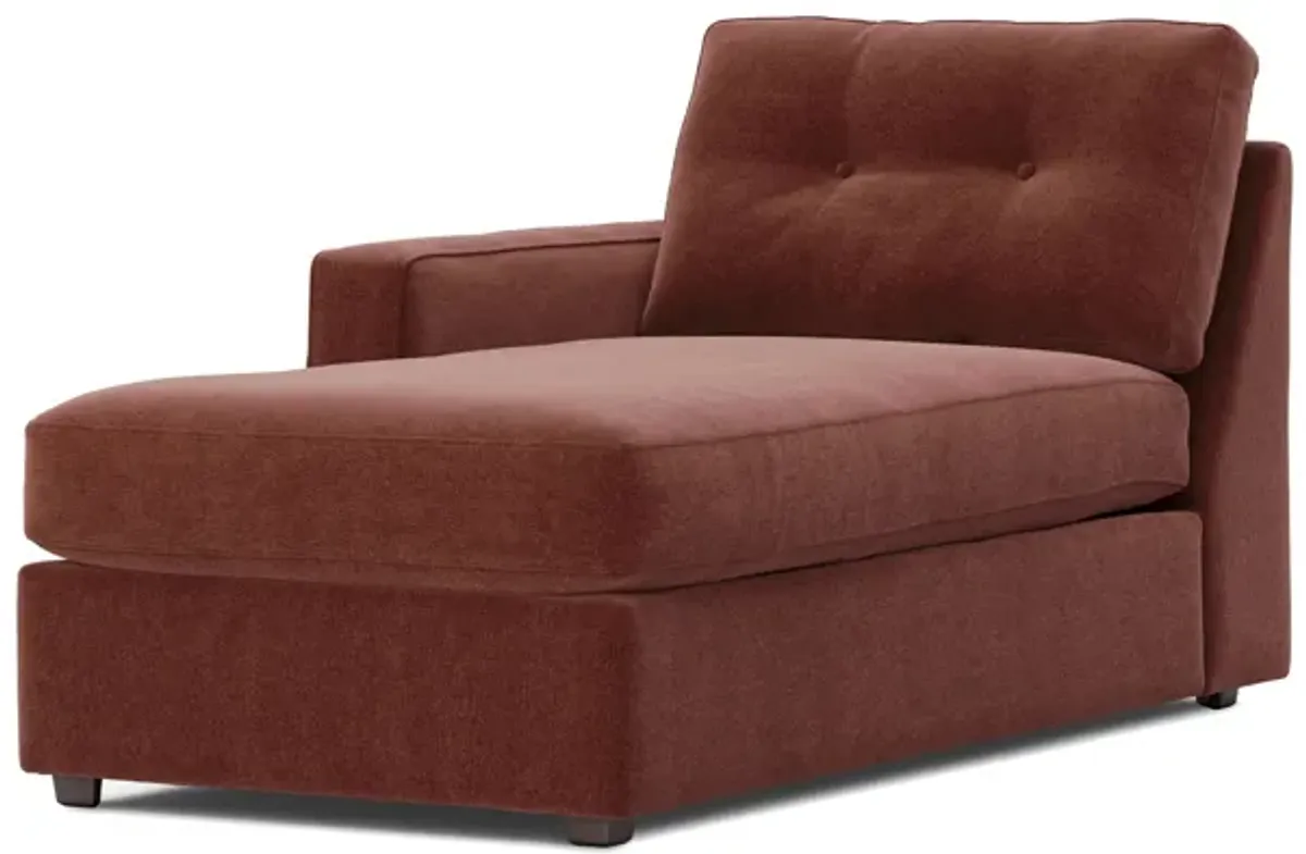 ModularOne Merlot Left Arm Arm Facing Chaise