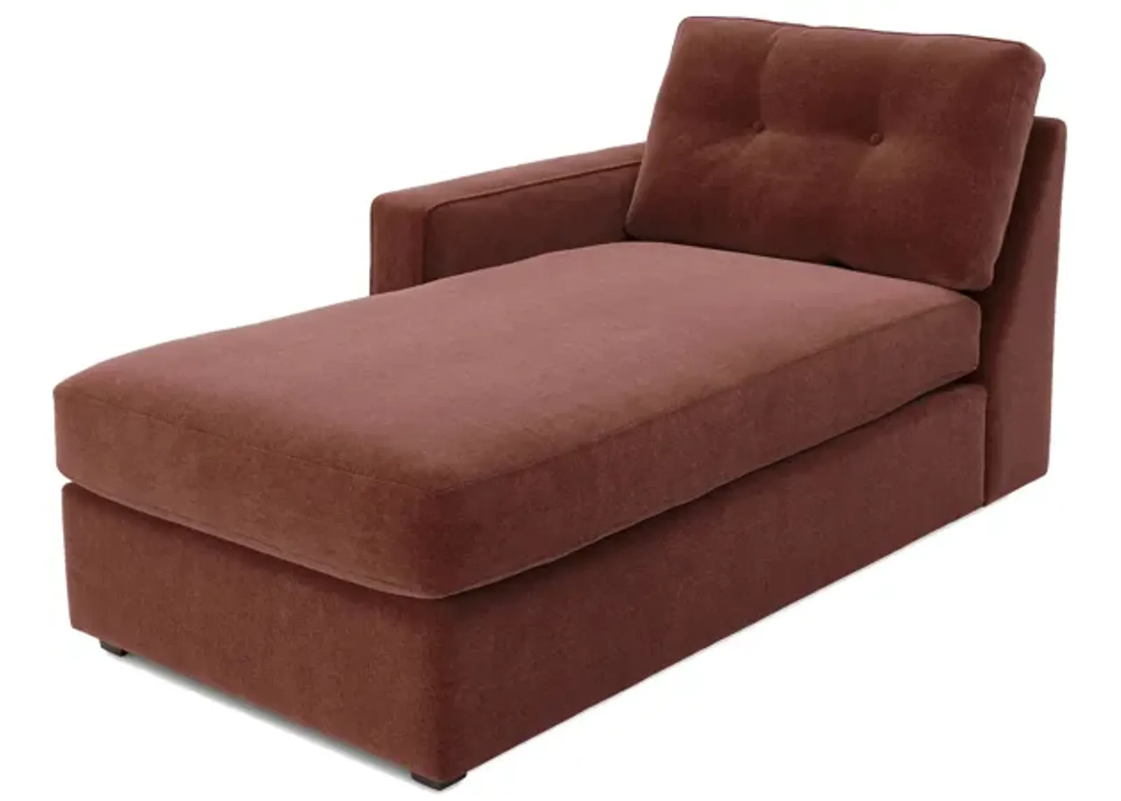 ModularOne Merlot Left Arm Arm Facing Chaise