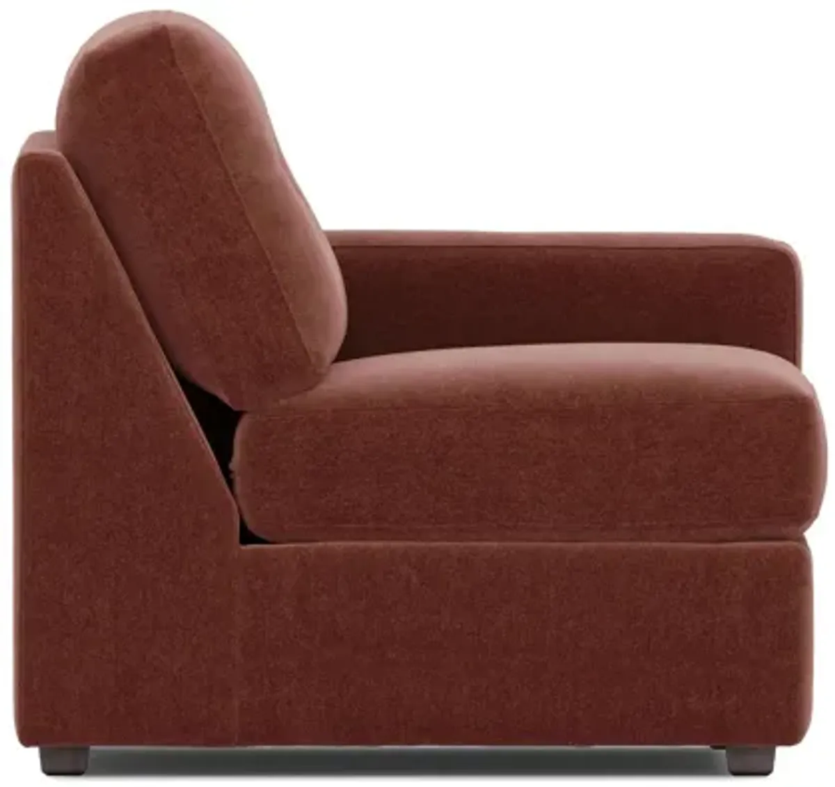 ModularOne Merlot Right Arm Facing Chair