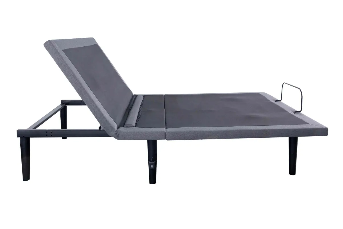 Flexx Maxx Head and Foot Queen Adjustable Base with Massage, Speaker System and Bluetooth Controls