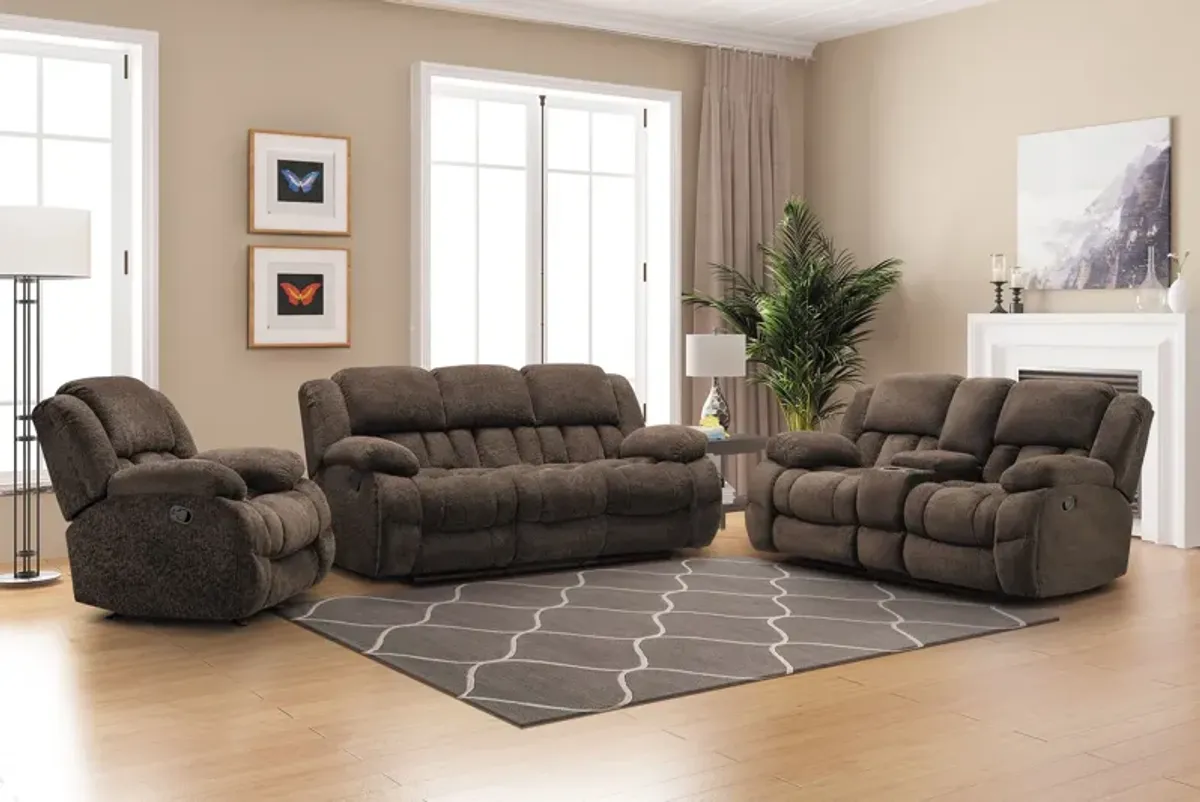 Grant Reclining Console Loveseat