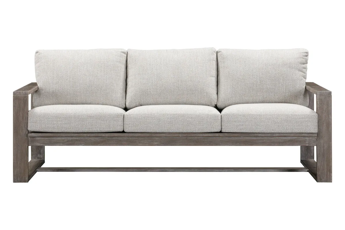 Island Patio Sofa + Chair + Cocktail Table + End Table