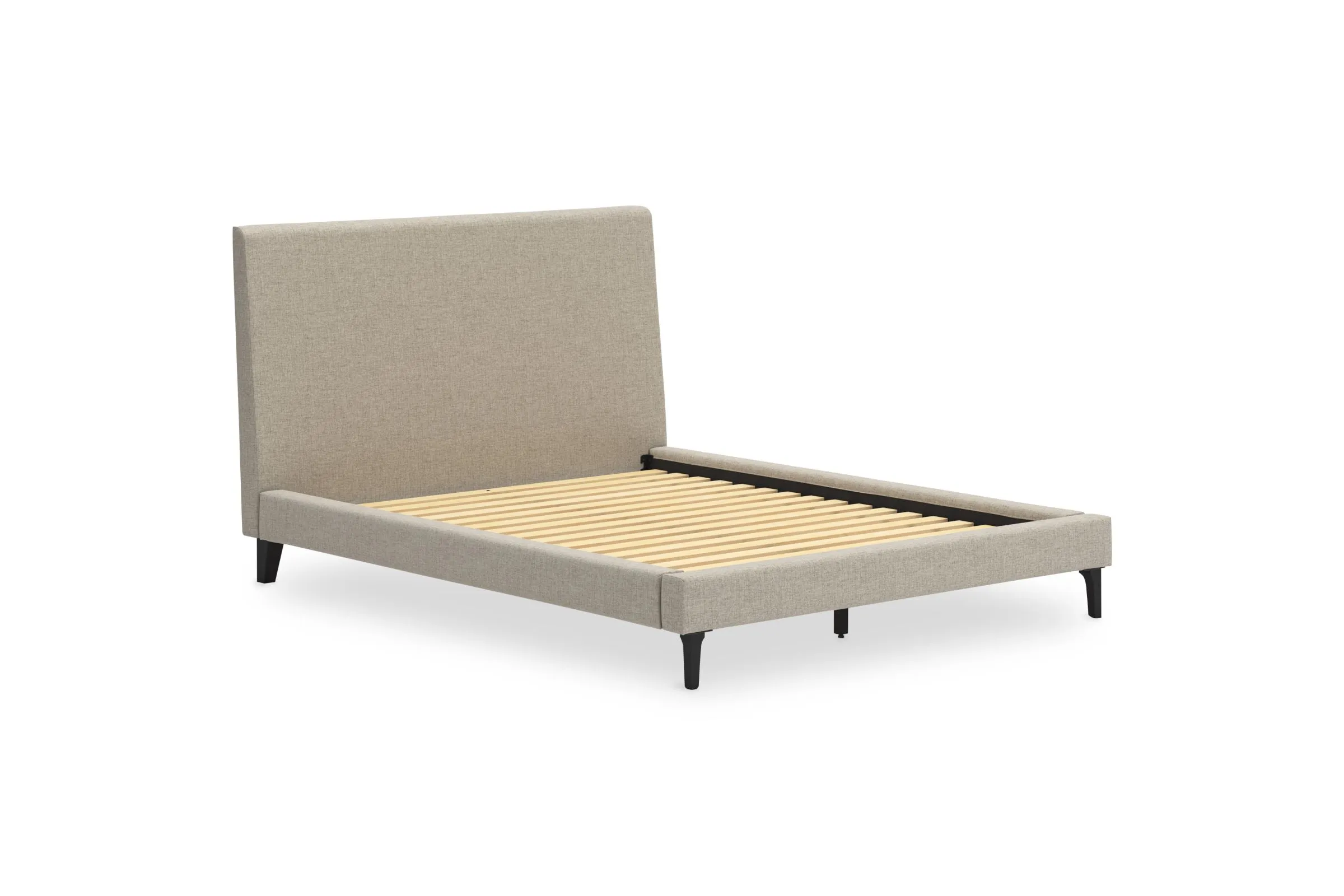 Cielden Full Upholstered  Bed w/Roll Slats