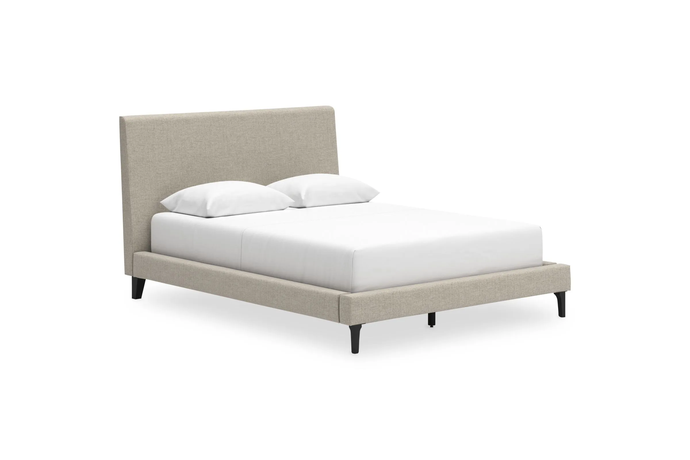 Cielden Full Upholstered  Bed w/Roll Slats