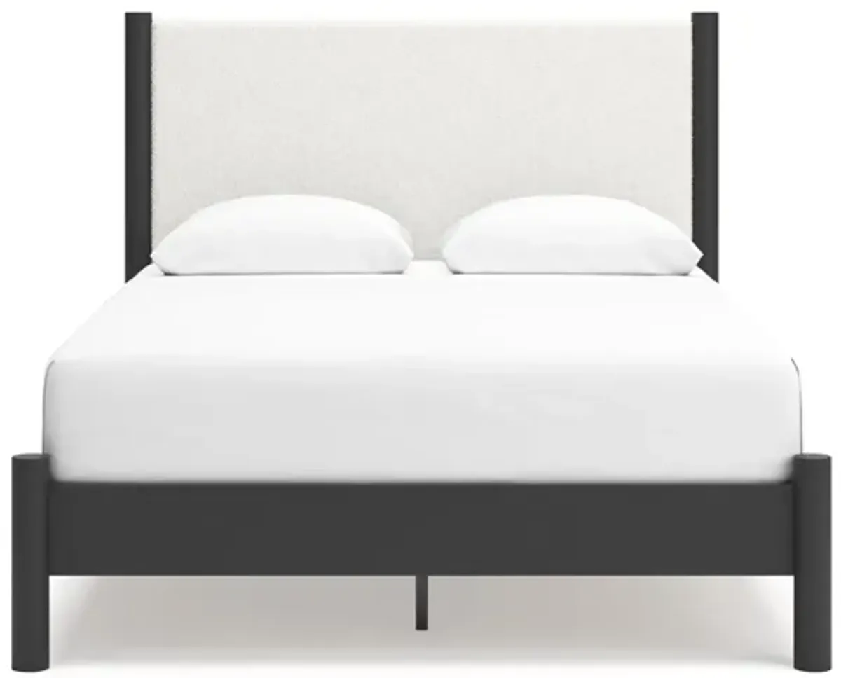 Cadmori Queen Upholstered Panel Bed