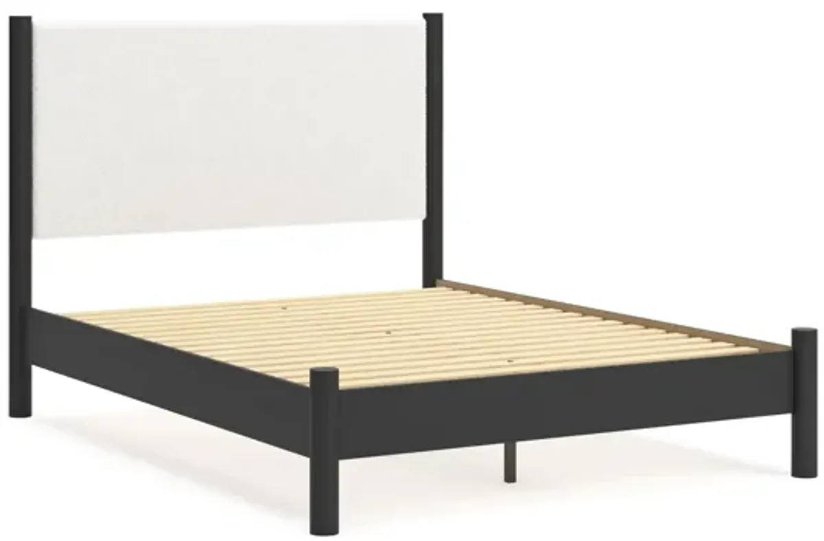 Cadmori Queen Upholstered Panel Bed