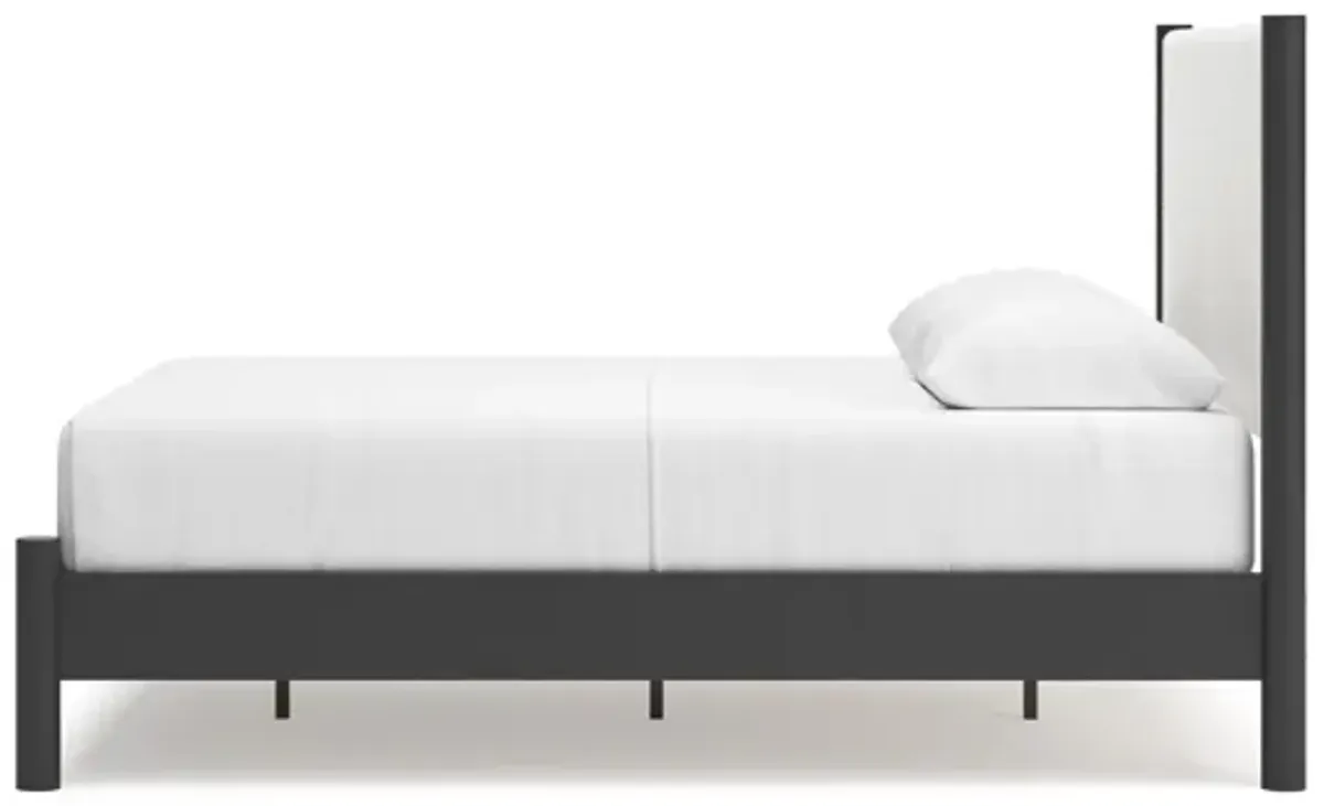 Cadmori Queen Upholstered Panel Bed