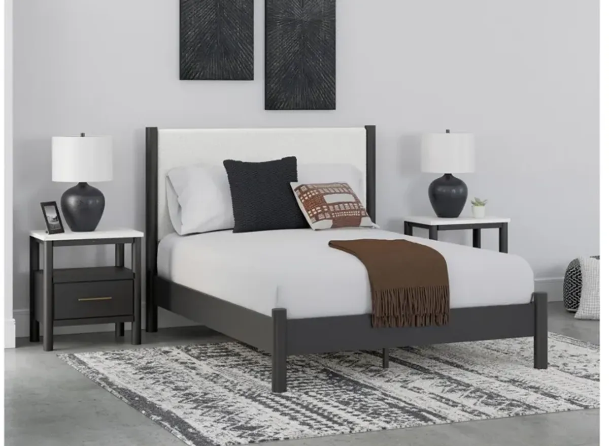 Cadmori King Upholstered Panel Bed