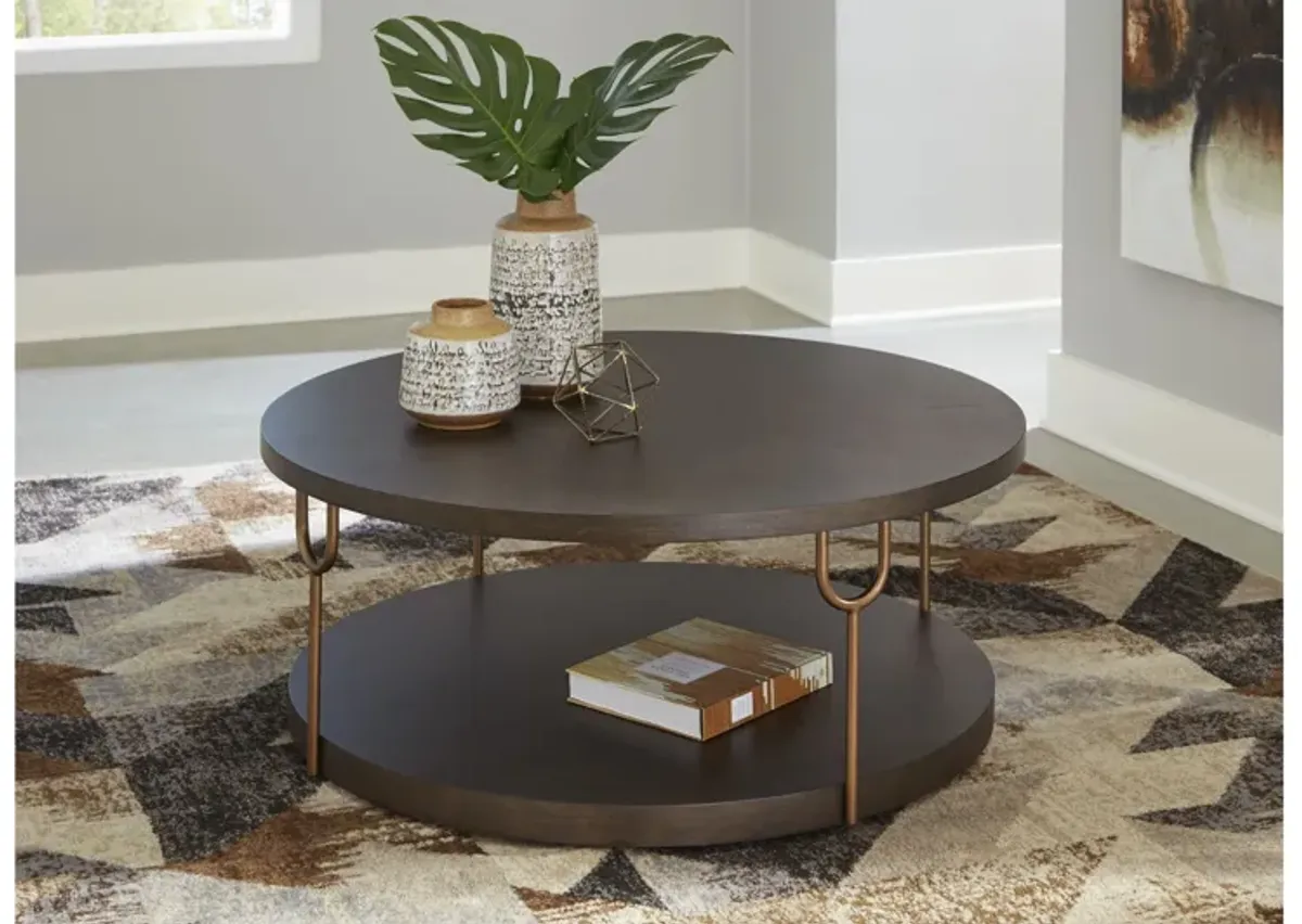 Brazburn Round Cocktail Table