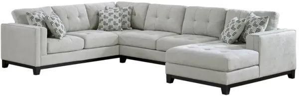 Cleo Stone 3-Piece Sectional