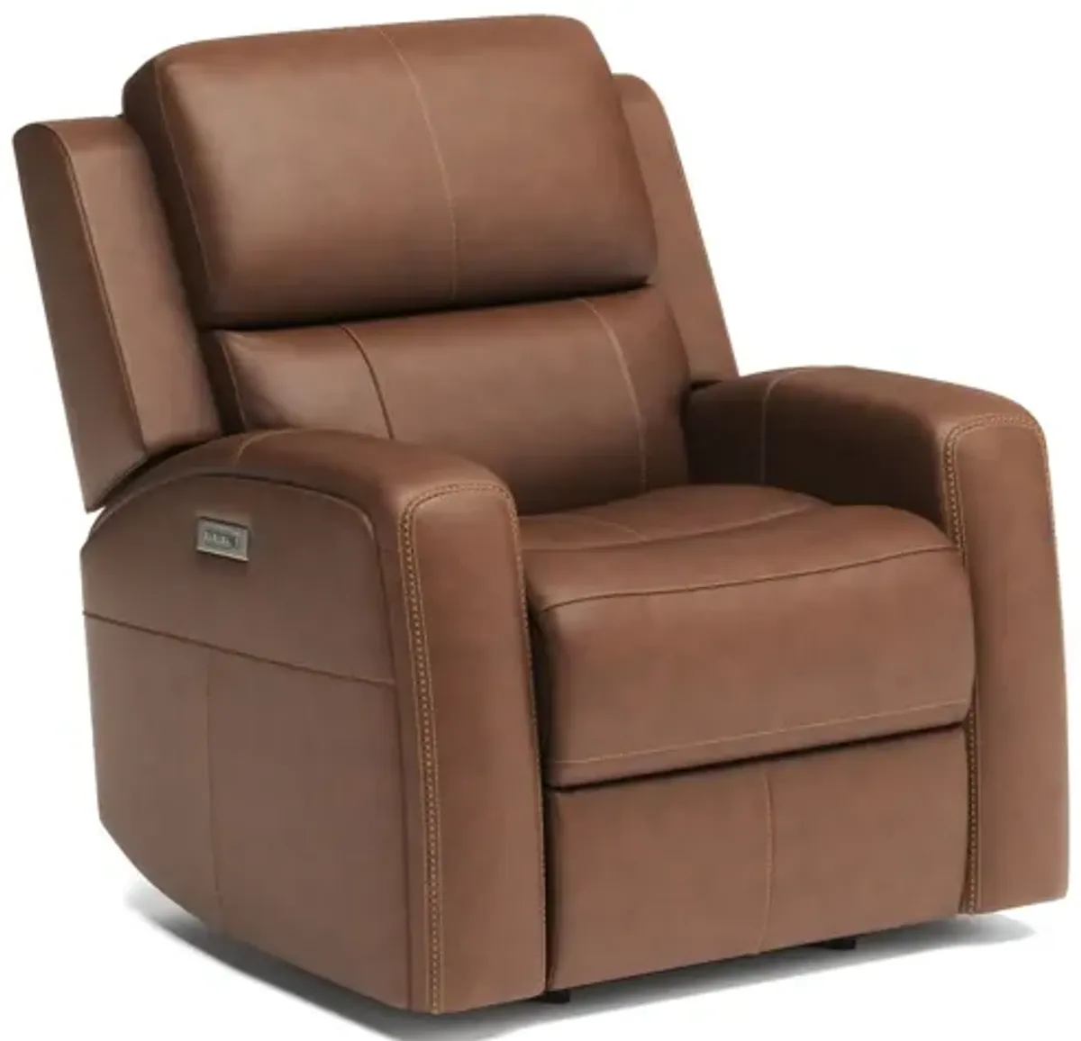 Linton Caramel Leather Triple Power Recliner