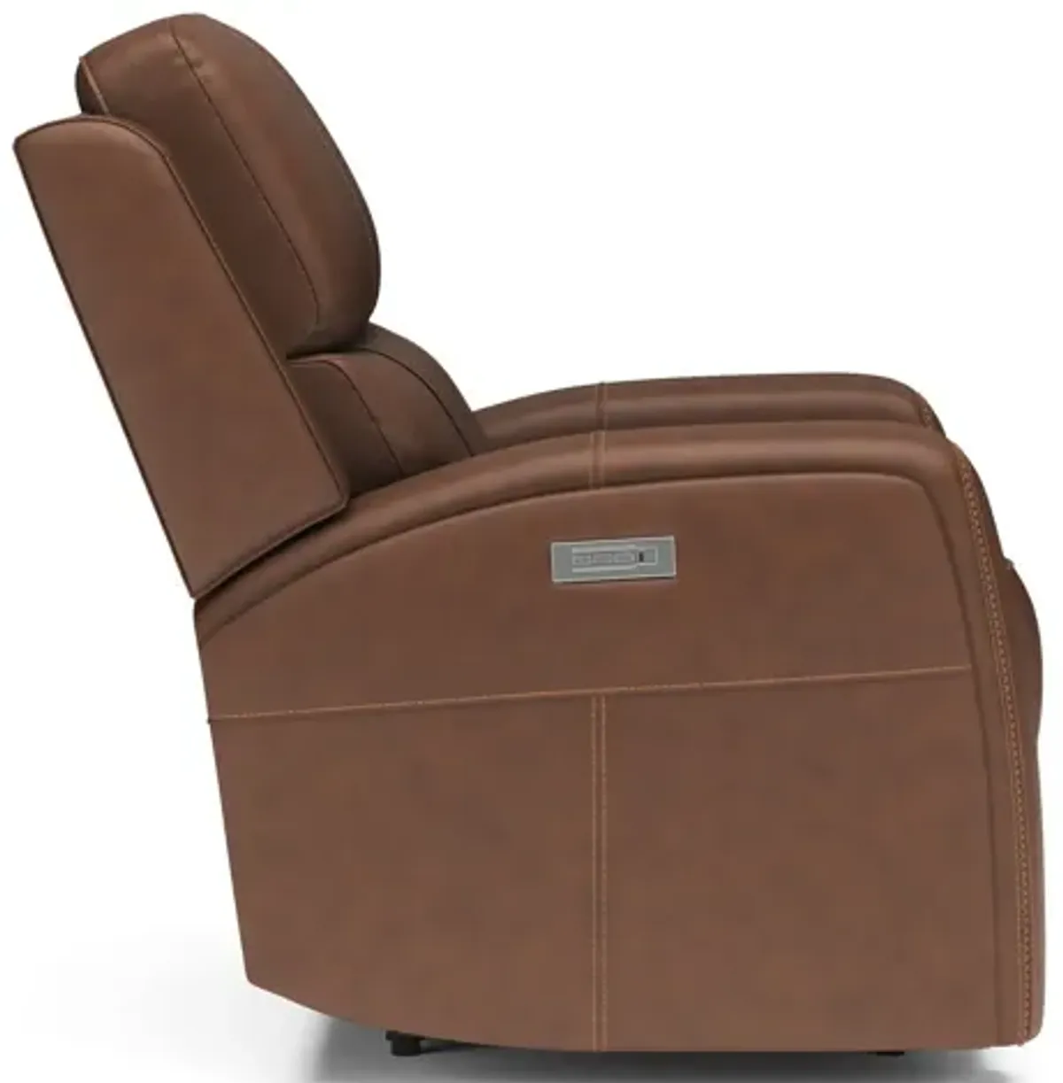 Linton Caramel Leather Triple Power Recliner