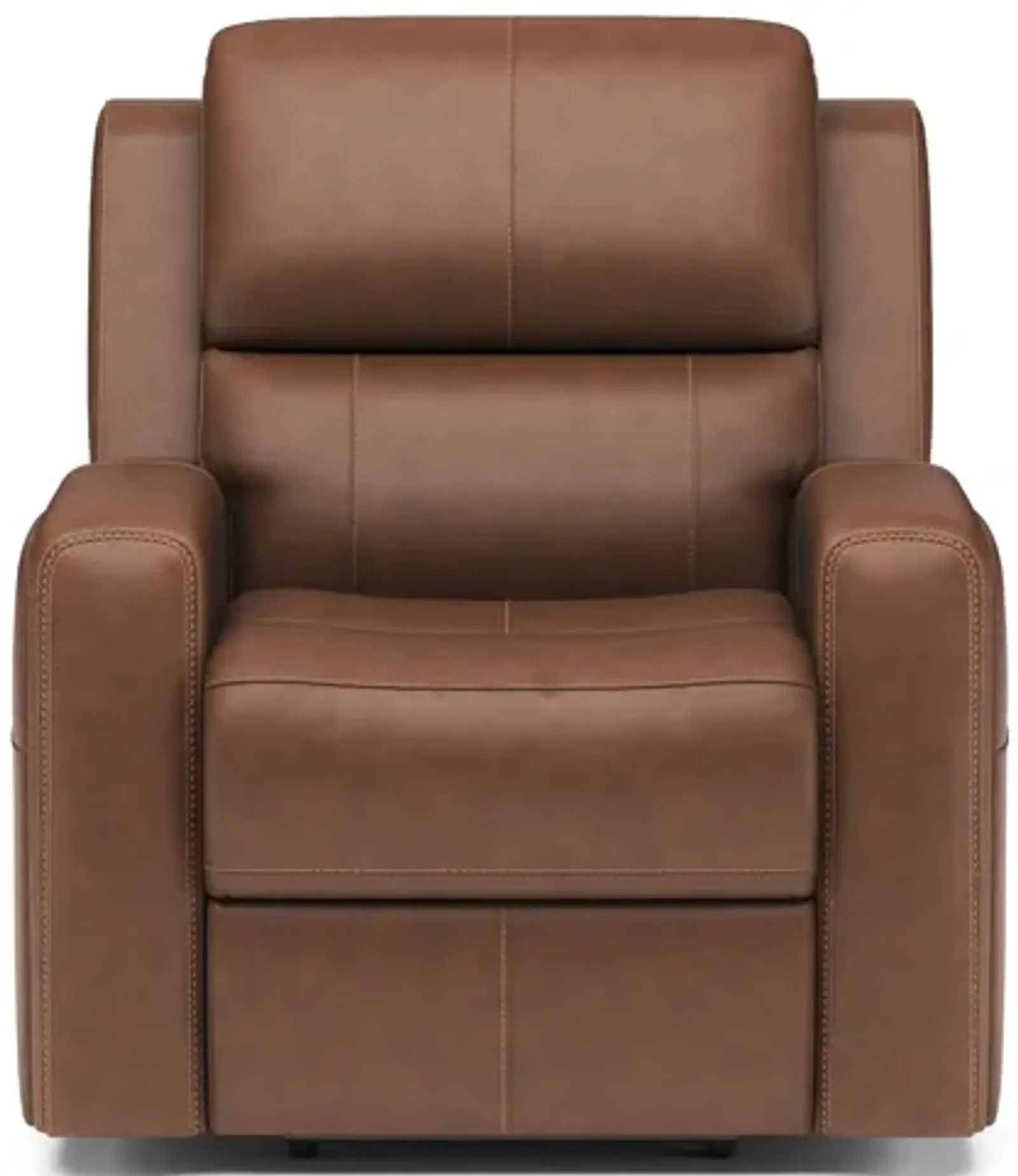 Linton Caramel Leather Triple Power Recliner