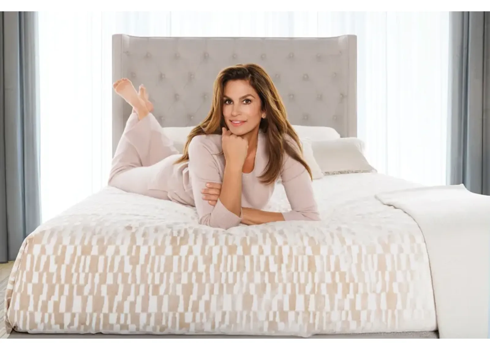 Cindy Crawford Blissful Extra Firm Hybrid Twin Mattress