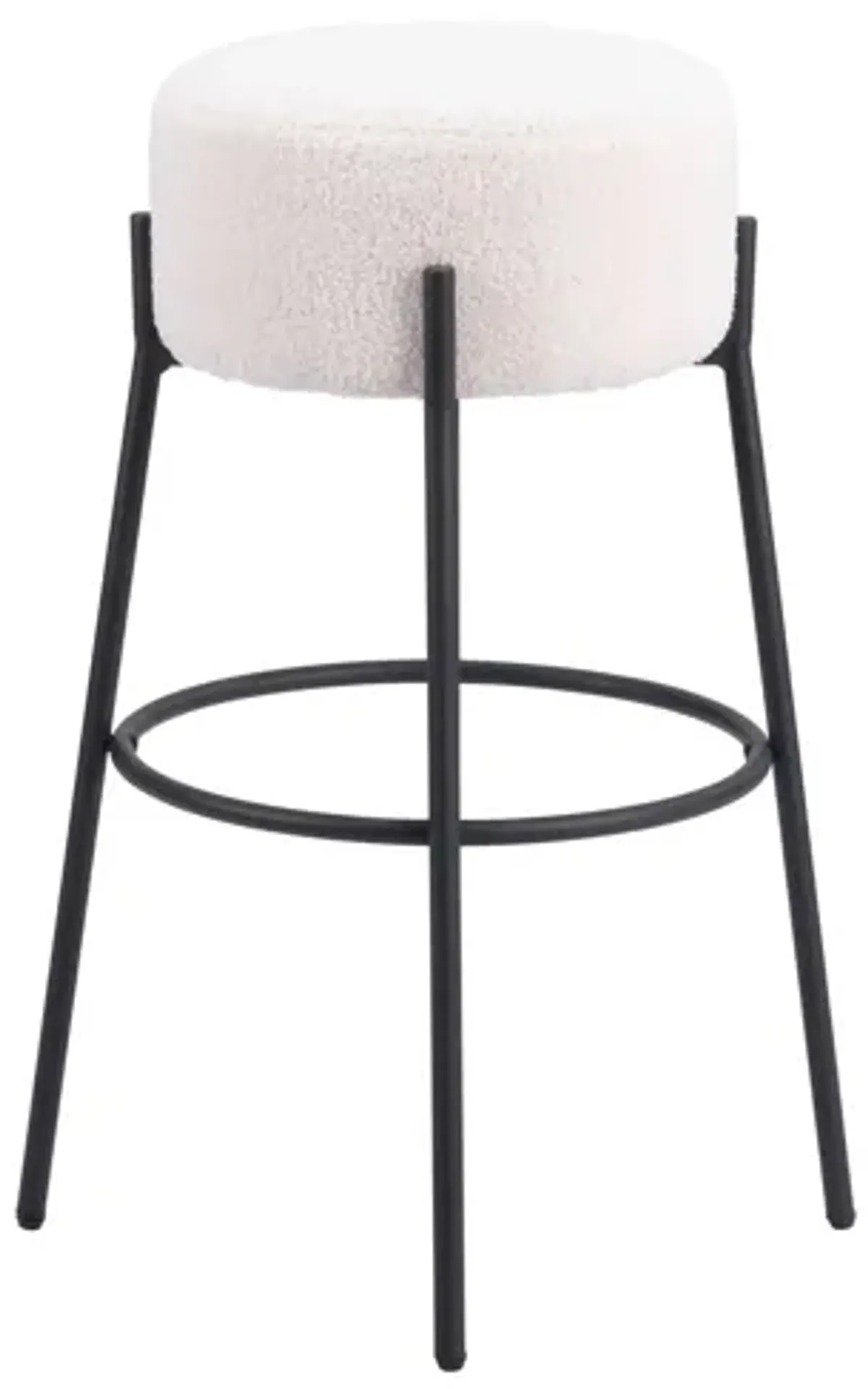 Blanche Barstool (Set of 2) Ivory