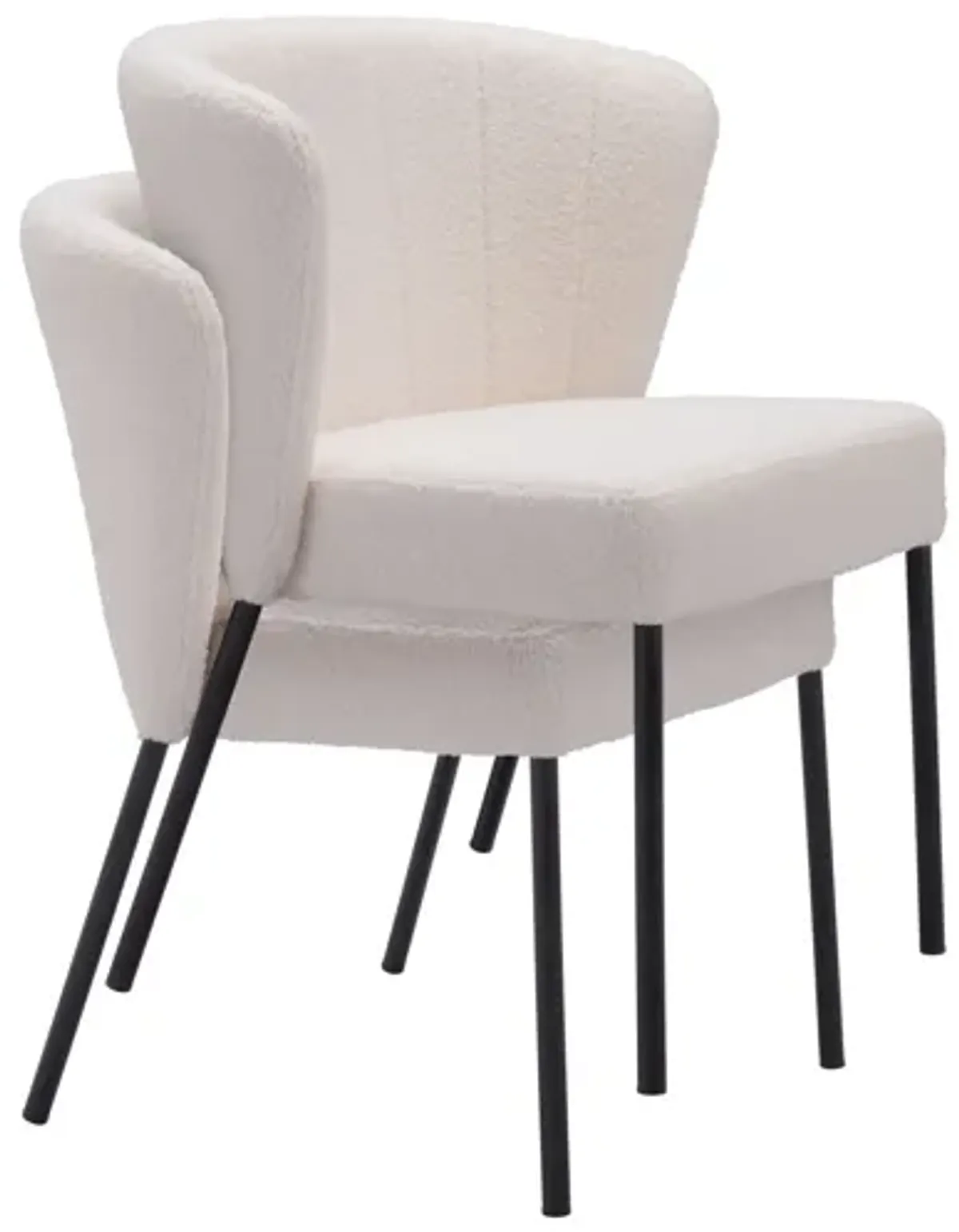 Aimee Dining Chair (Set of 2) Cream