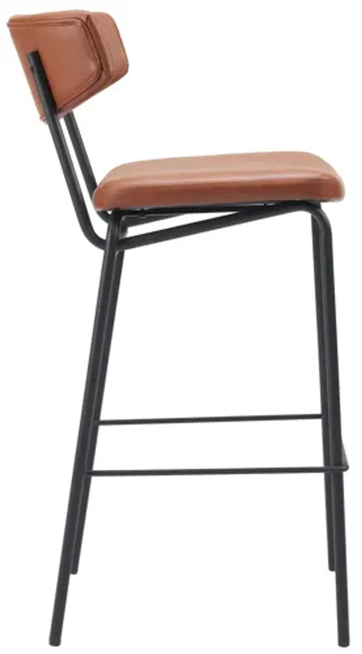 Charon Barstool (Set of 2) Vintage Brown