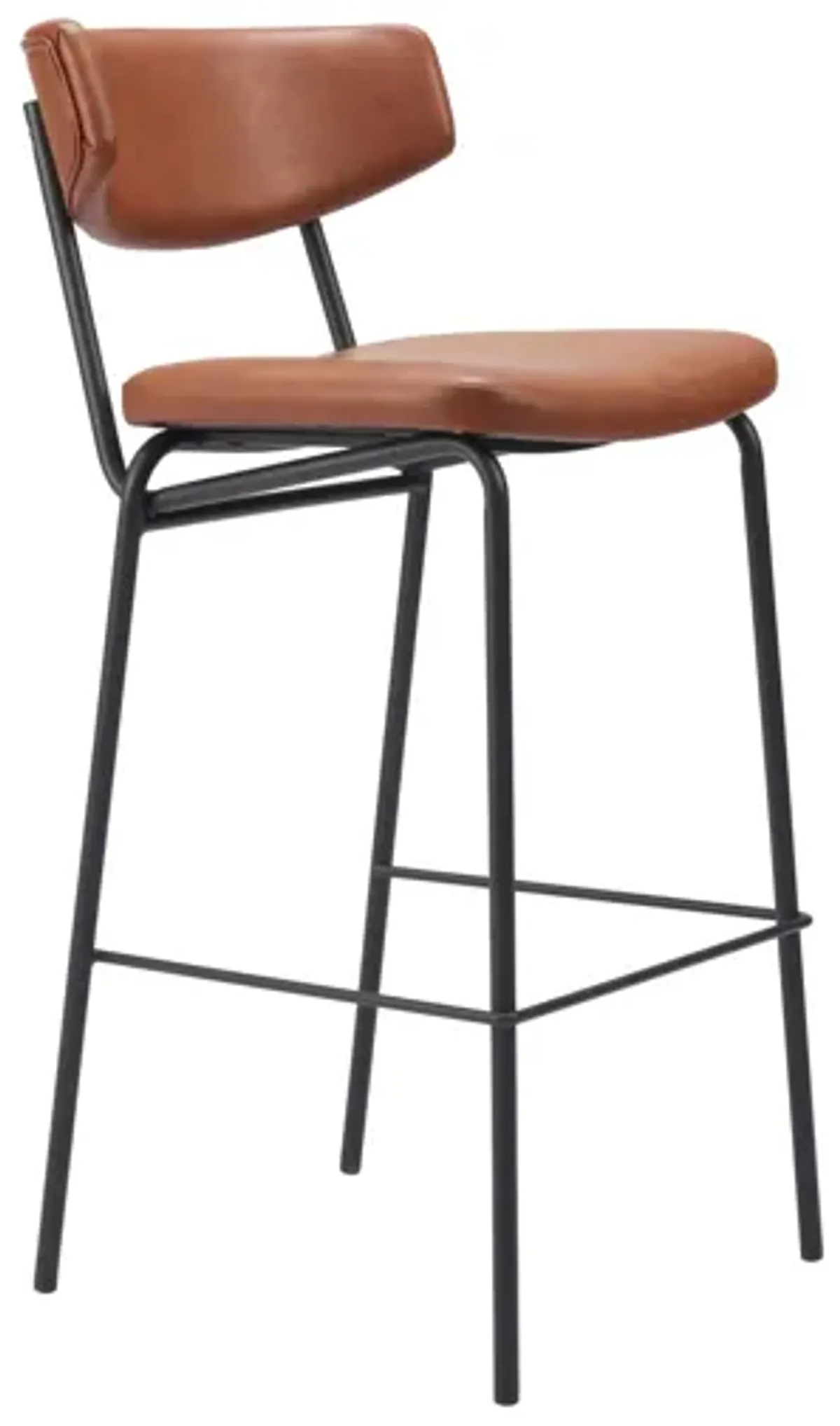 Charon Barstool (Set of 2) Vintage Brown