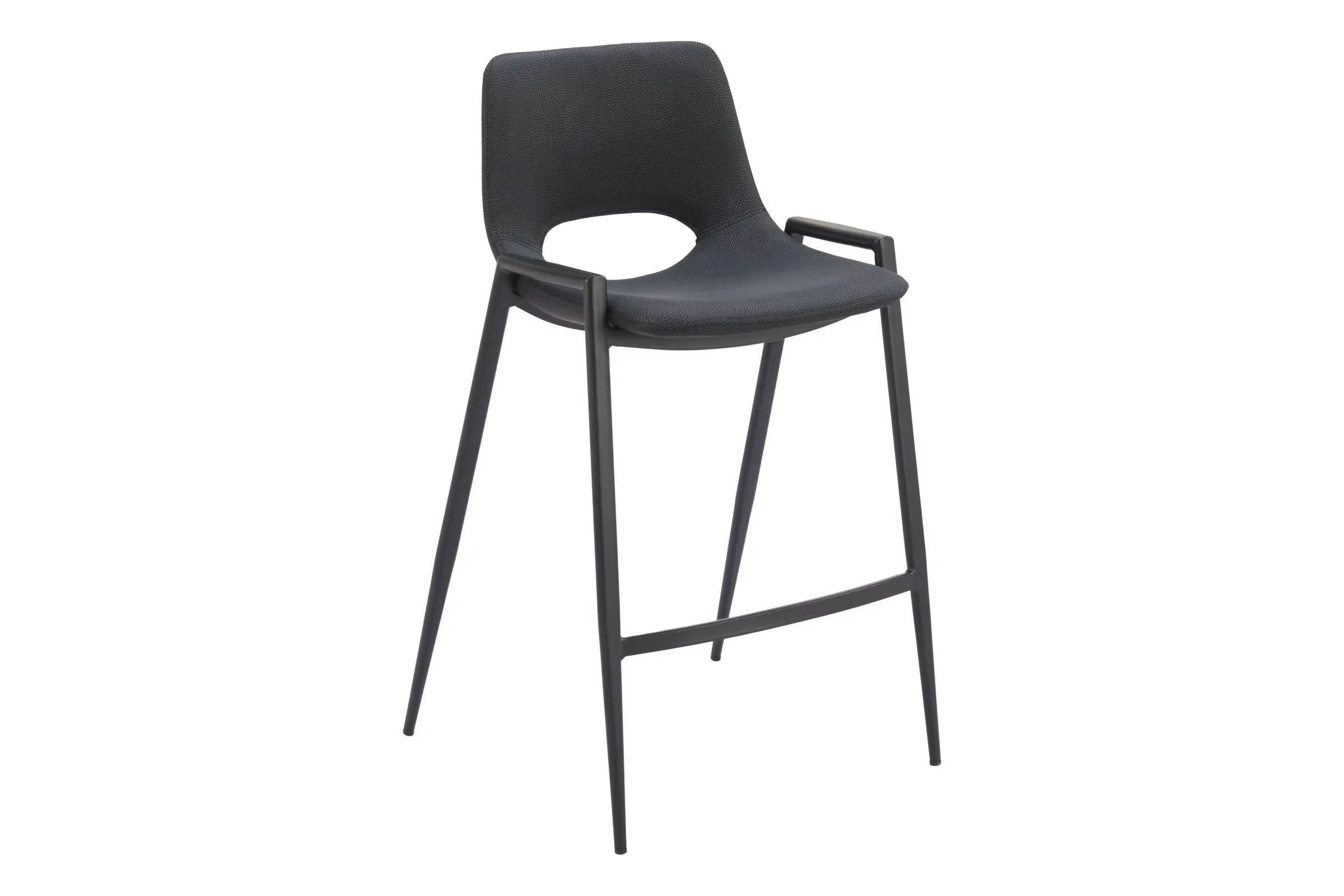 Desi Counter Stool (Set of 2) Black