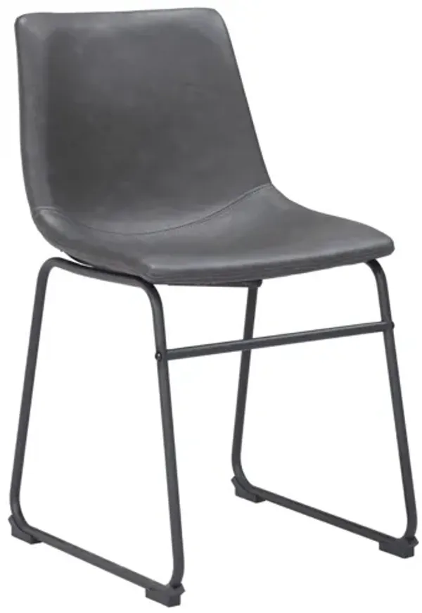 Smart Dining Chair (Set of 2) Charcoal
