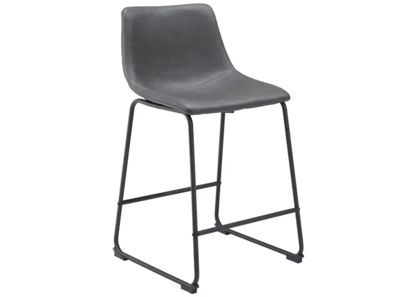 Smart Counter Stool (Set of 2) Charcoal